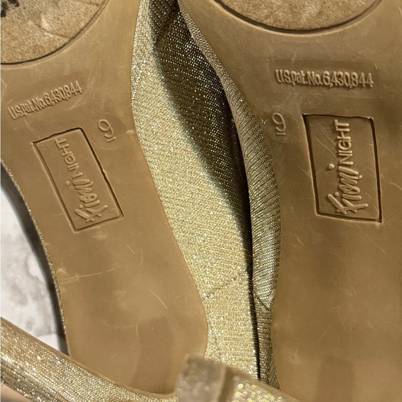 Elegant Gold High Heels Fioni Night size 9 - Picture 2 of 6